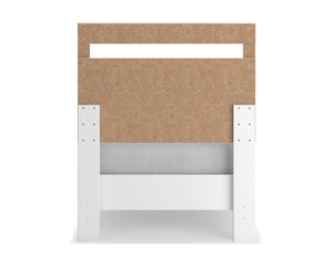 Flannia Twin Panel Platform Bed