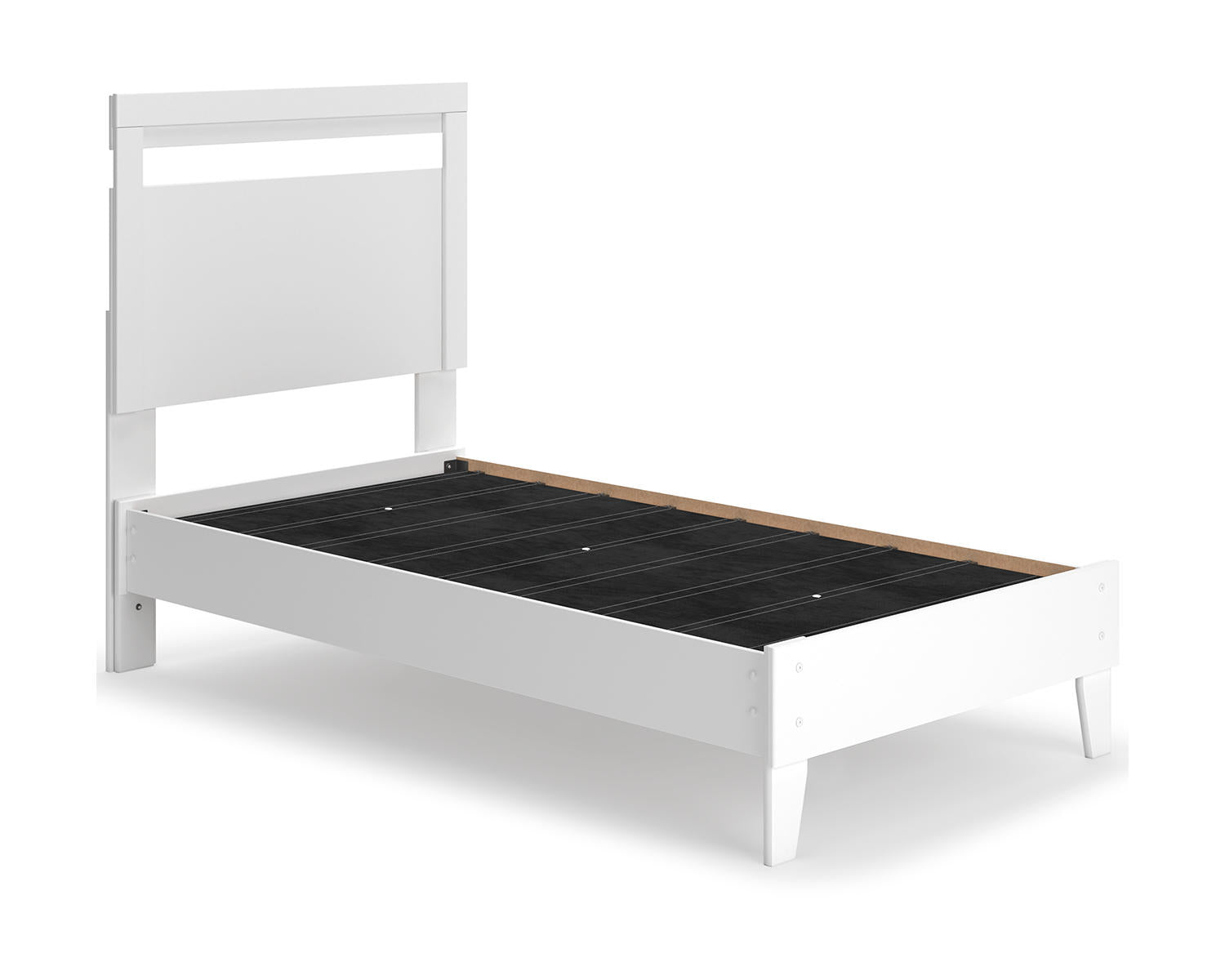 Flannia Twin Panel Platform Bed