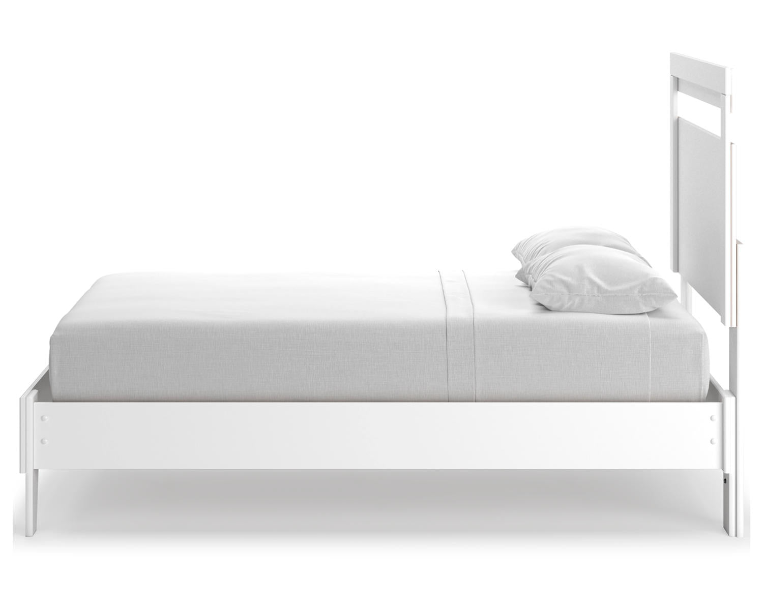 Flannia Twin Panel Platform Bed