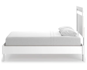 Flannia Twin Panel Platform Bed