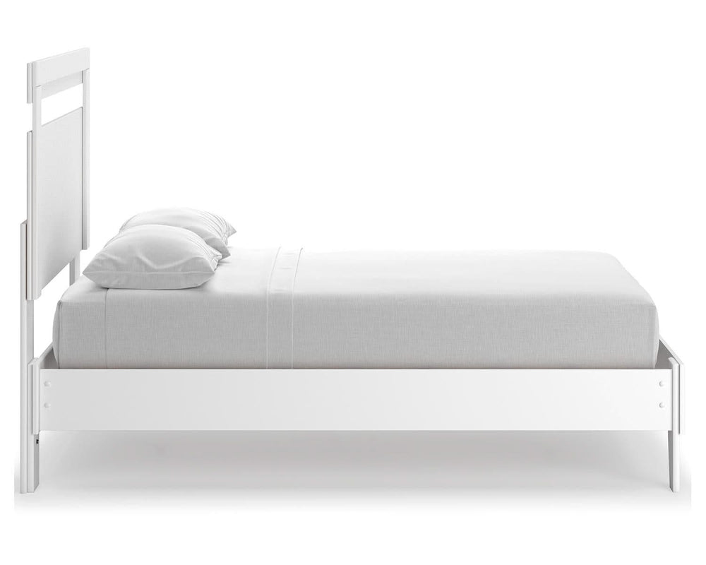 Flannia Twin Panel Platform Bed