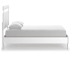 Flannia Twin Panel Platform Bed