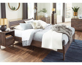 Cama de plataforma con paneles completos Calverson