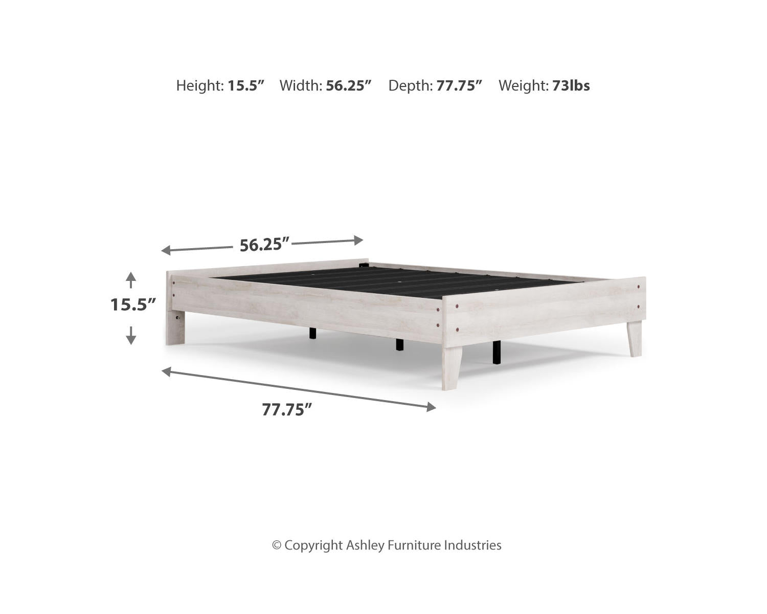 Shawburn Full Platform Bed