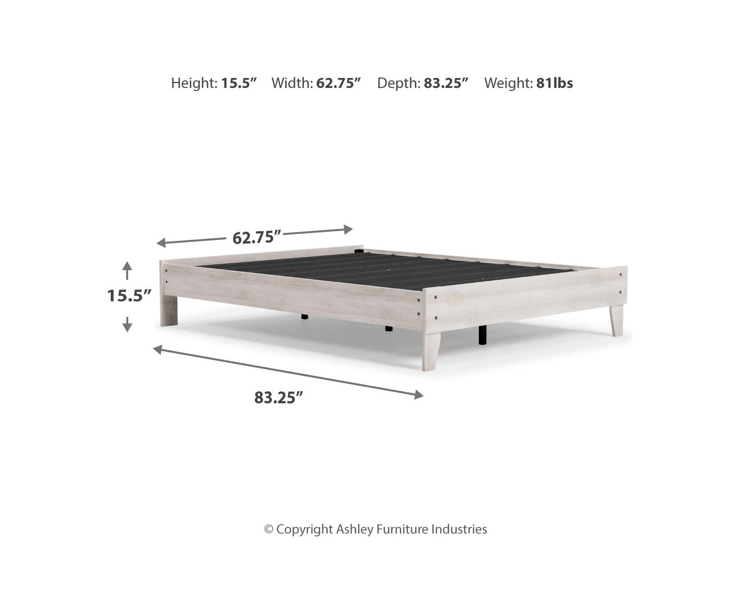 Shawburn Queen Platform Bed