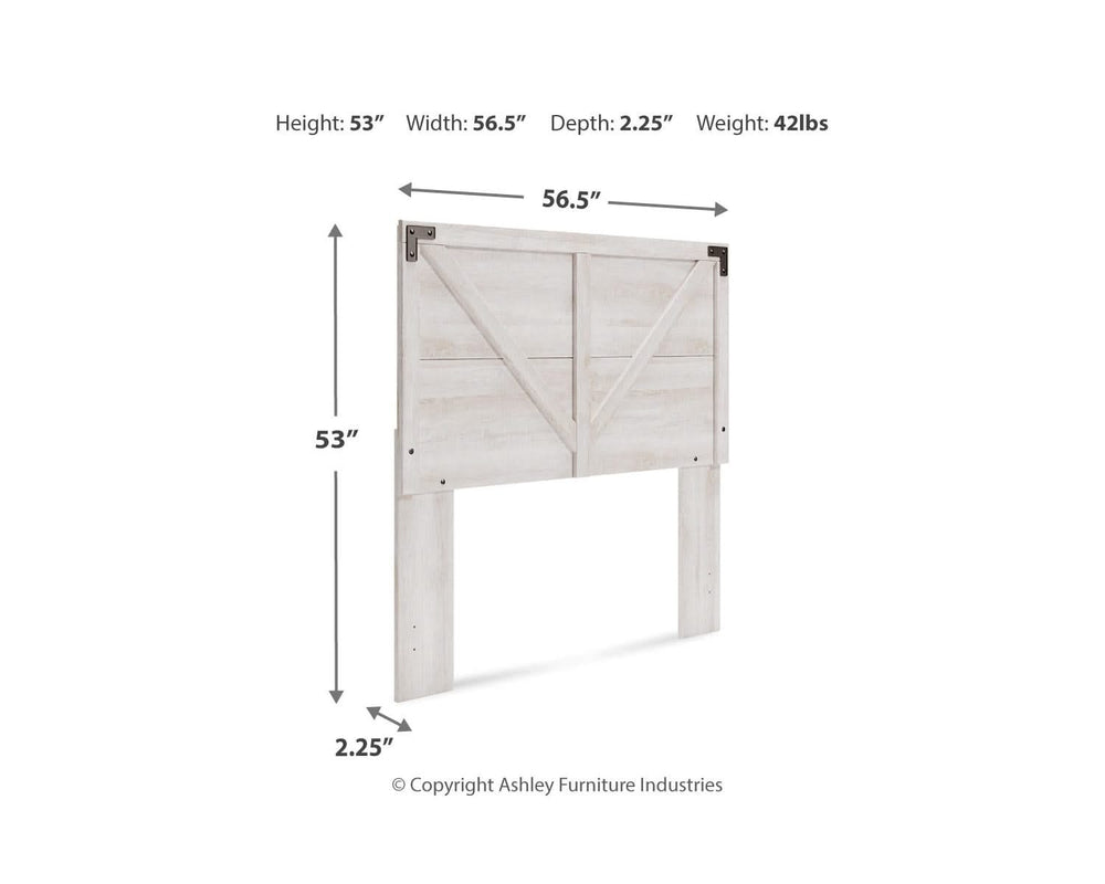 Shawburn Full Crossbuck Panel Headboard