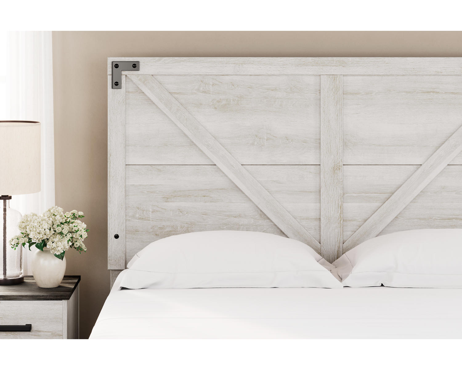 Shawburn Queen Crossbuck Panel Headboard
