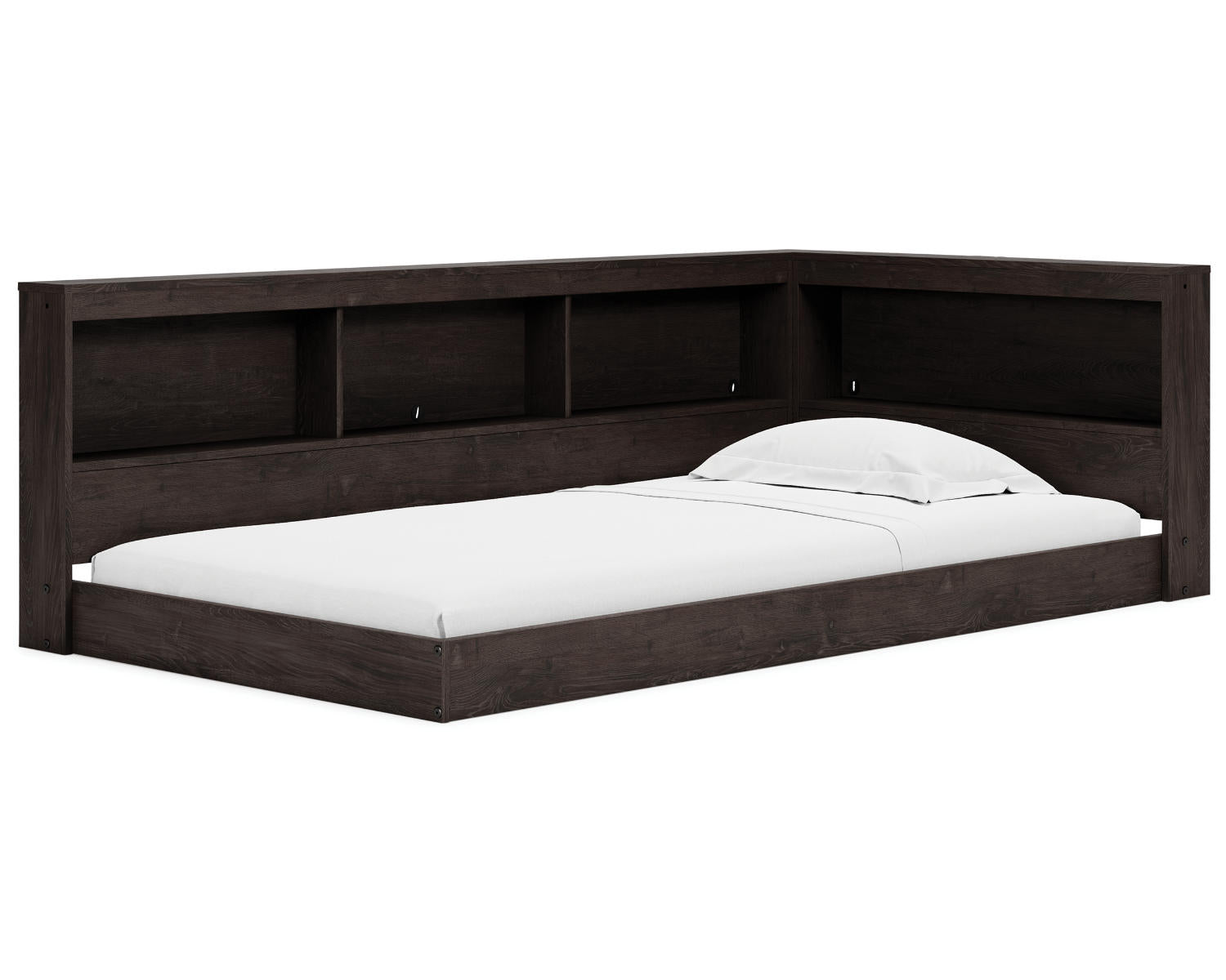 Piperton Twin Bookcase Storage Bed
