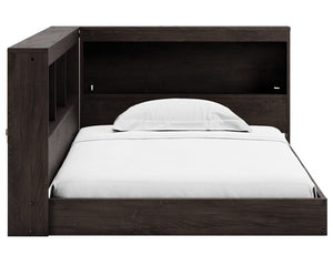Piperton Twin Bookcase Storage Bed