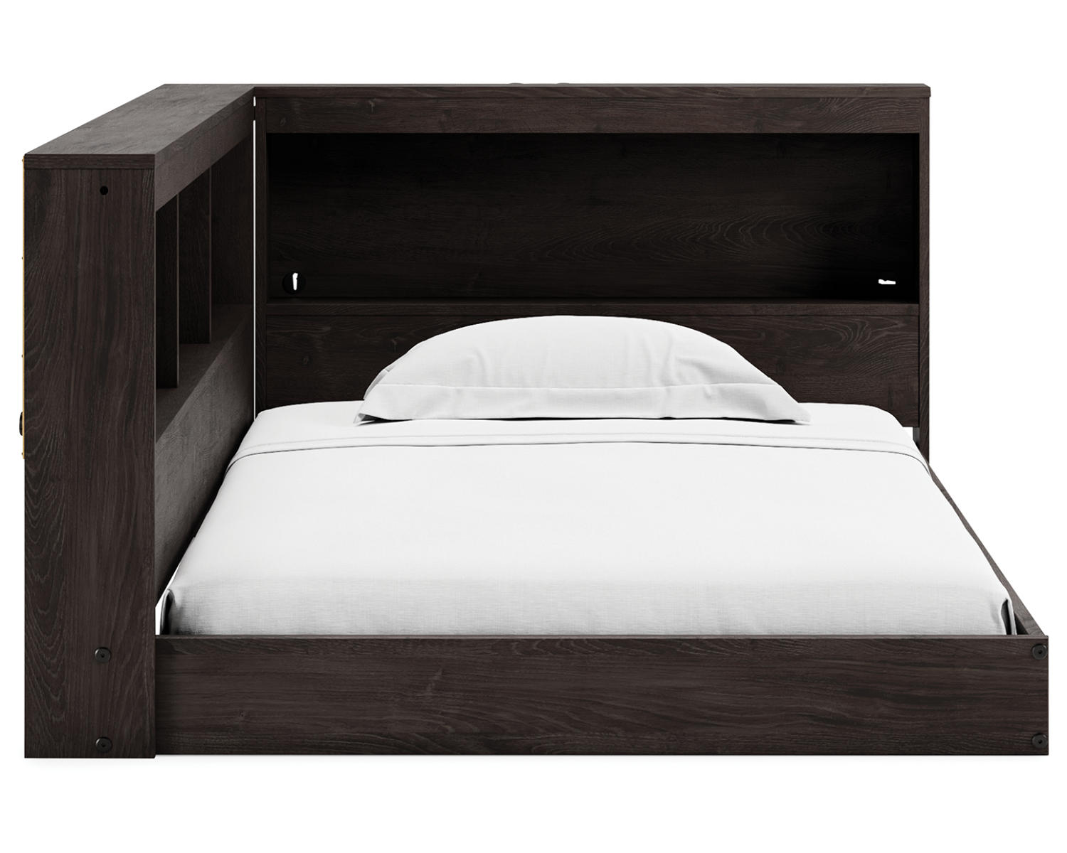Piperton Twin Bookcase Storage Bed