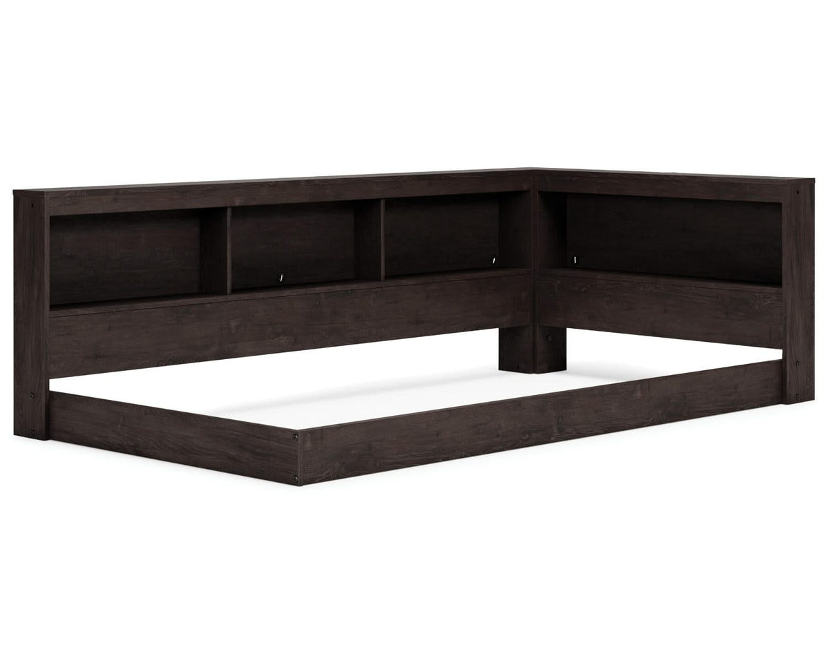 Piperton Twin Bookcase Storage Bed
