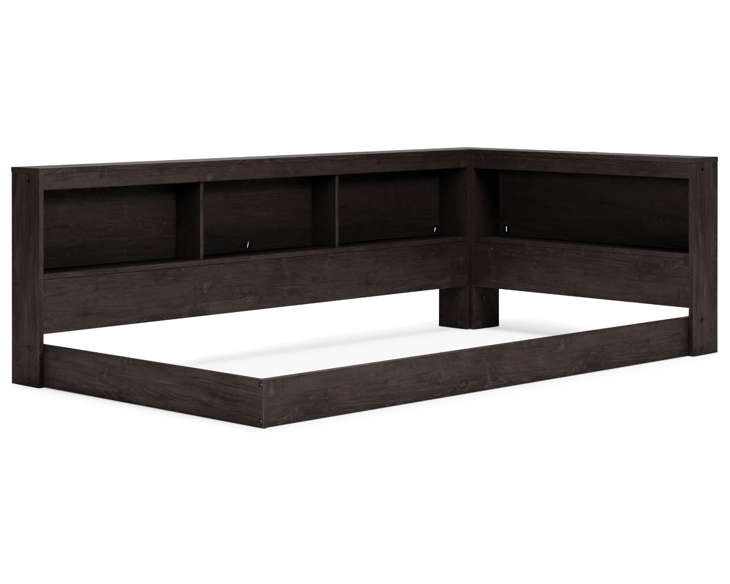 Piperton Twin Bookcase Storage Bed