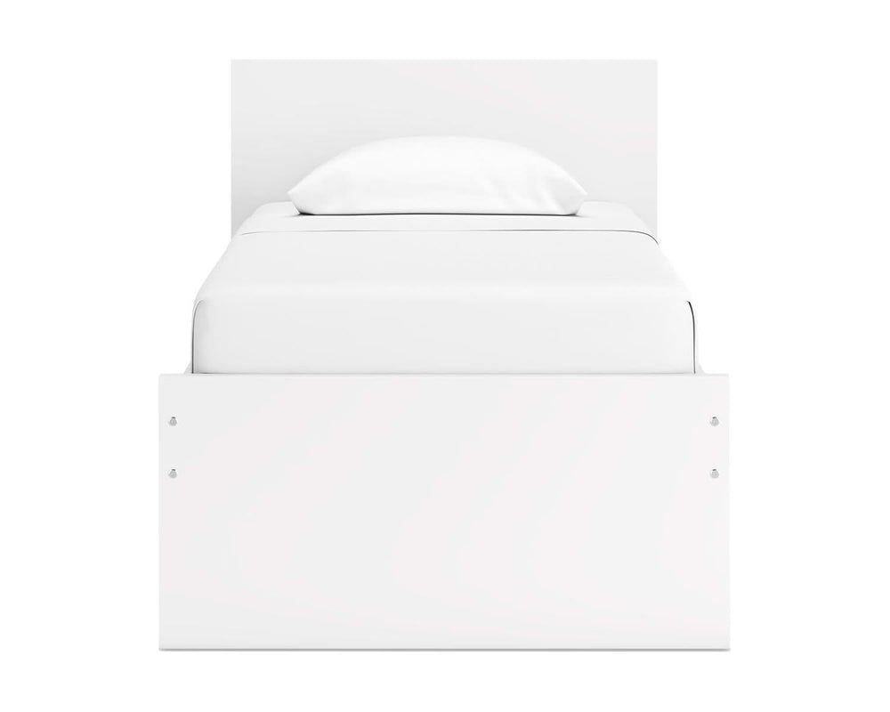 Onita Twin Panel Platform Bed with 1 Side Storage