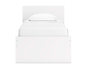 Onita Twin Panel Platform Bed with 1 Side Storage
