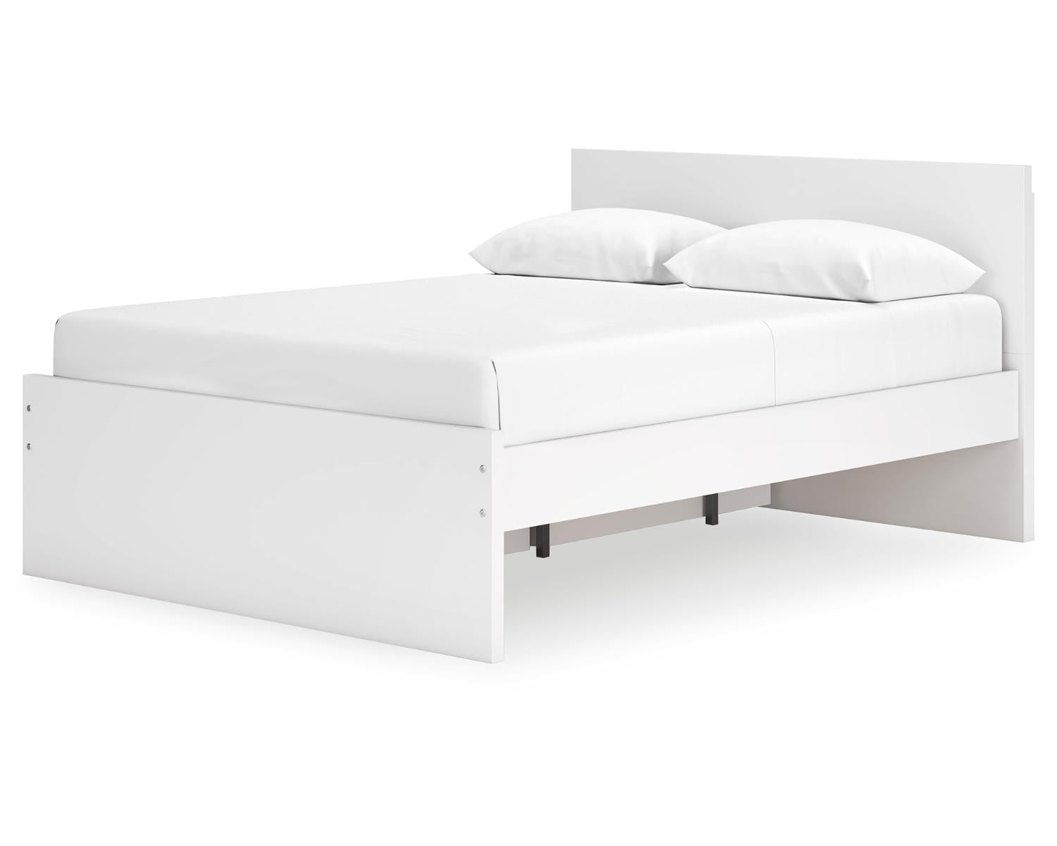 Onita Queen Panel Platform Bed with 1 Side Storage