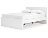 Onita Queen Panel Platform Bed with 1 Side Storage