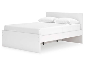 Onita Queen Panel Platform Bed with 1 Side Storage