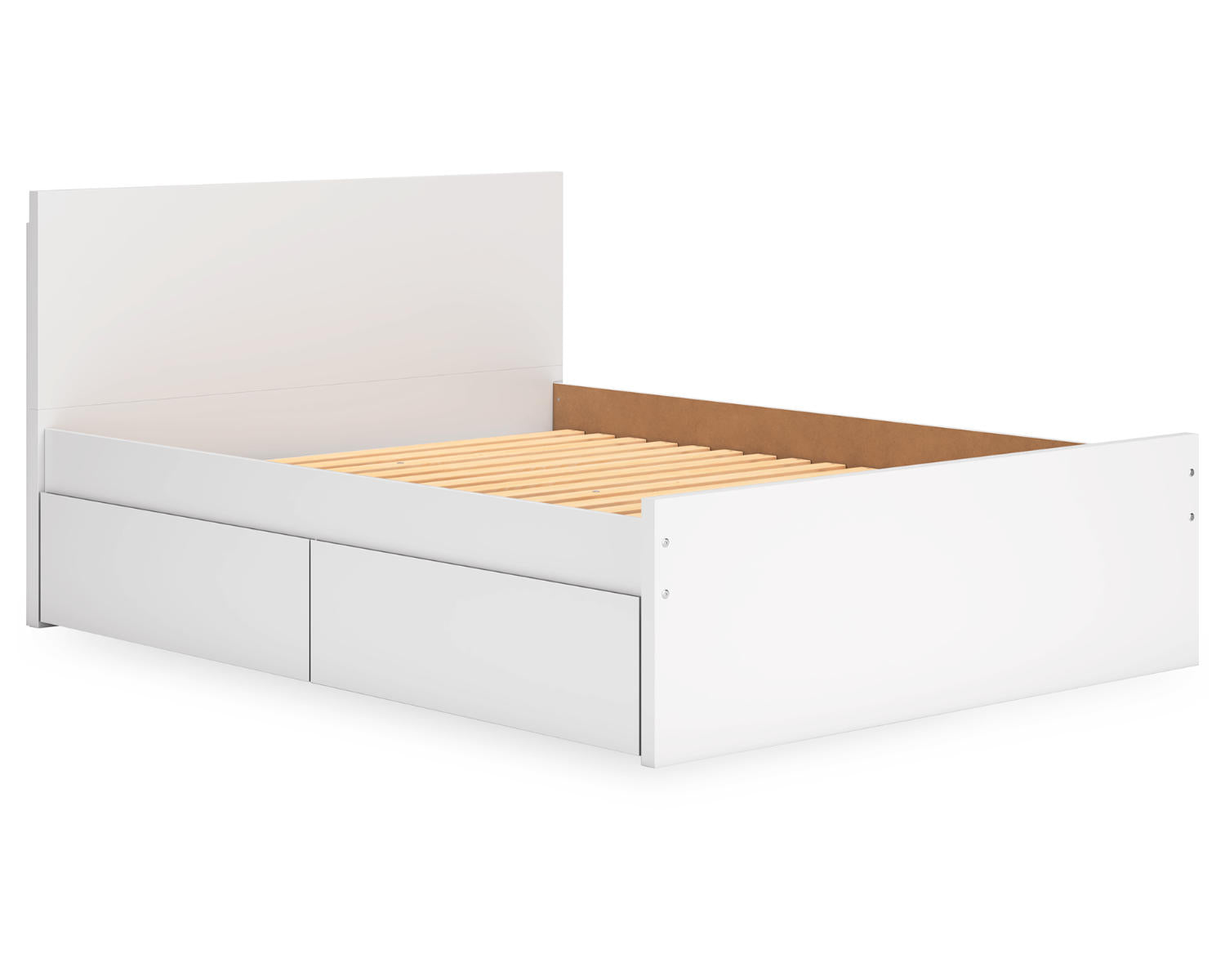 Onita Queen Panel Platform Bed with 1 Side Storage