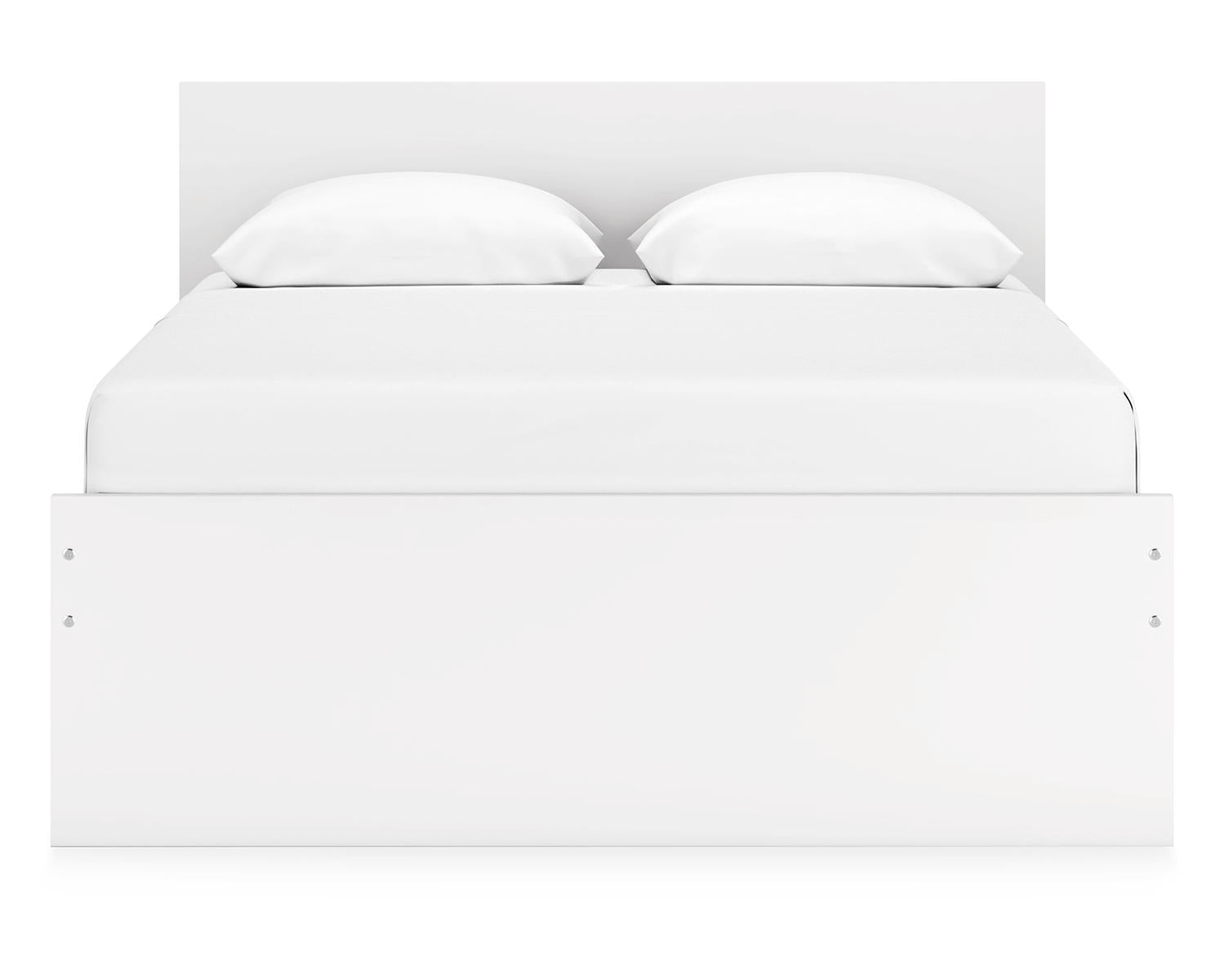 Onita Queen Panel Platform Bed with 1 Side Storage