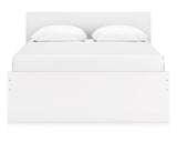 Onita Queen Panel Platform Bed with 1 Side Storage