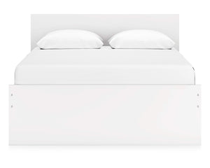 Onita Queen Panel Platform Bed with 1 Side Storage