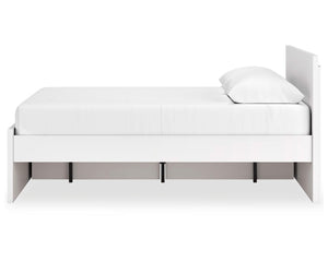 Onita Queen Panel Platform Bed with 1 Side Storage
