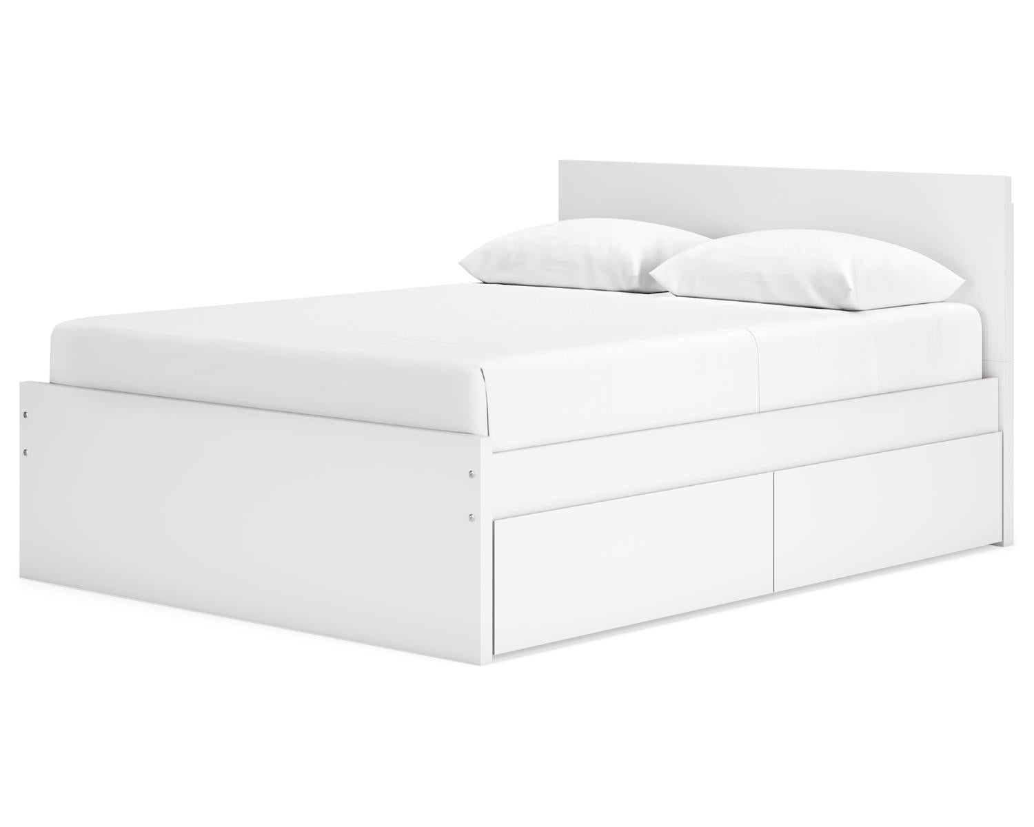Onita Queen Panel Platform Bed with 2 Side Storage