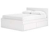 Onita Queen Panel Platform Bed with 2 Side Storage