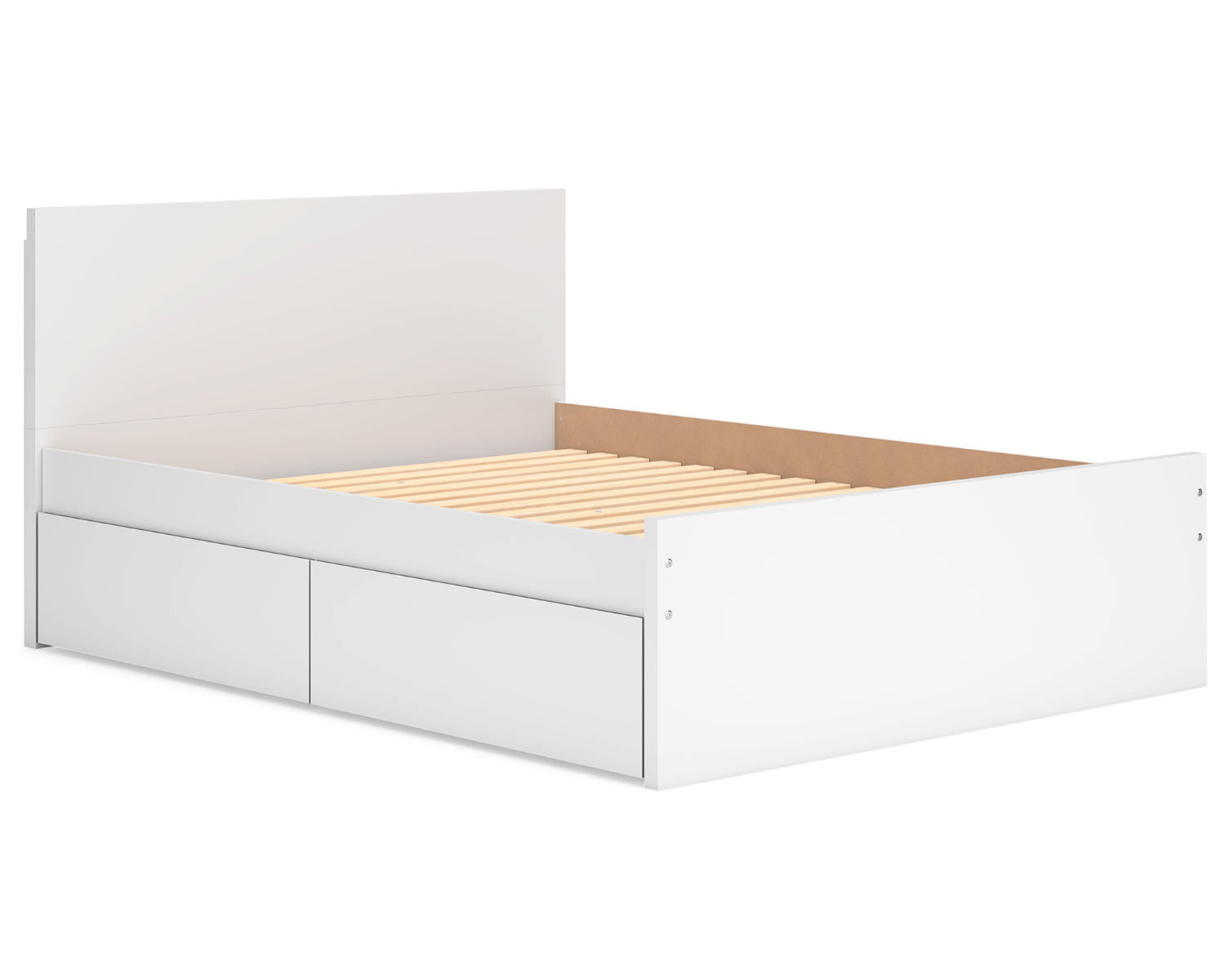 Onita Queen Panel Platform Bed with 2 Side Storage