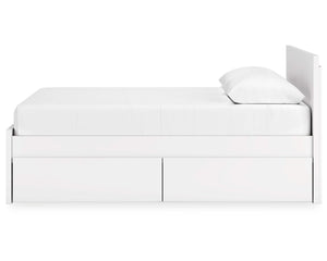 Onita Queen Panel Platform Bed with 2 Side Storage
