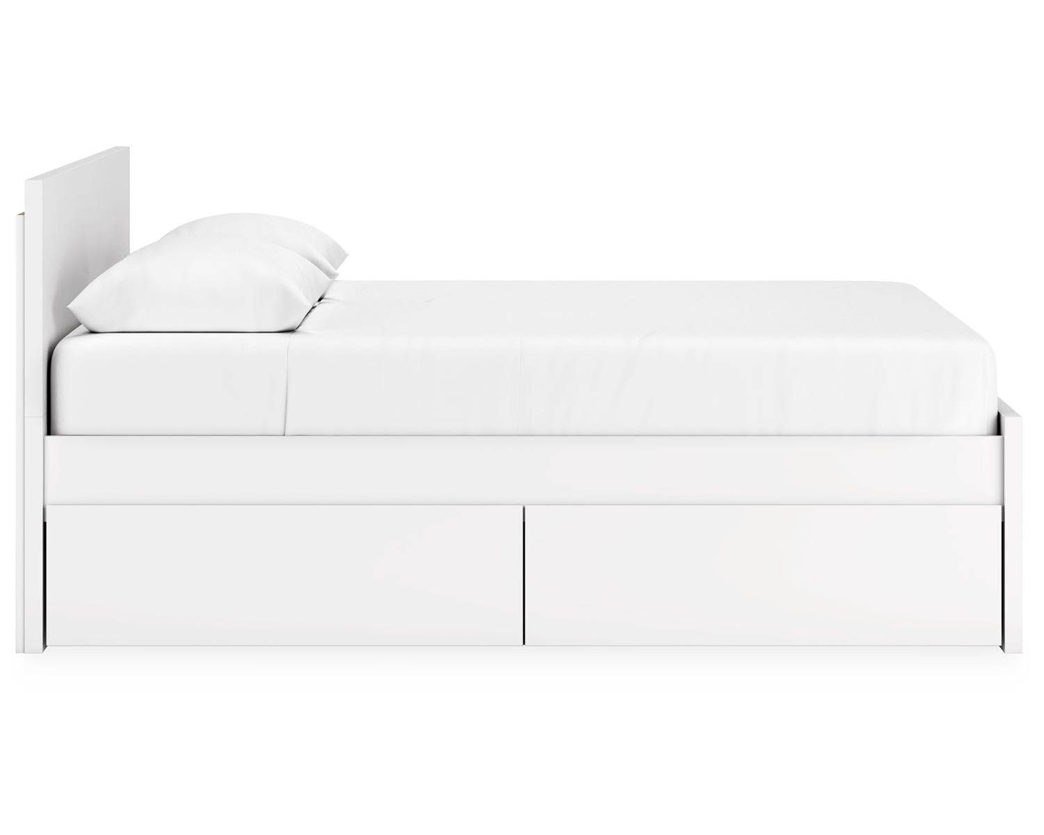 Onita Queen Panel Platform Bed with 2 Side Storage