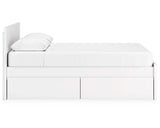 Onita Queen Panel Platform Bed with 2 Side Storage