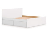 Onita King Panel Platform Bed with Storage
