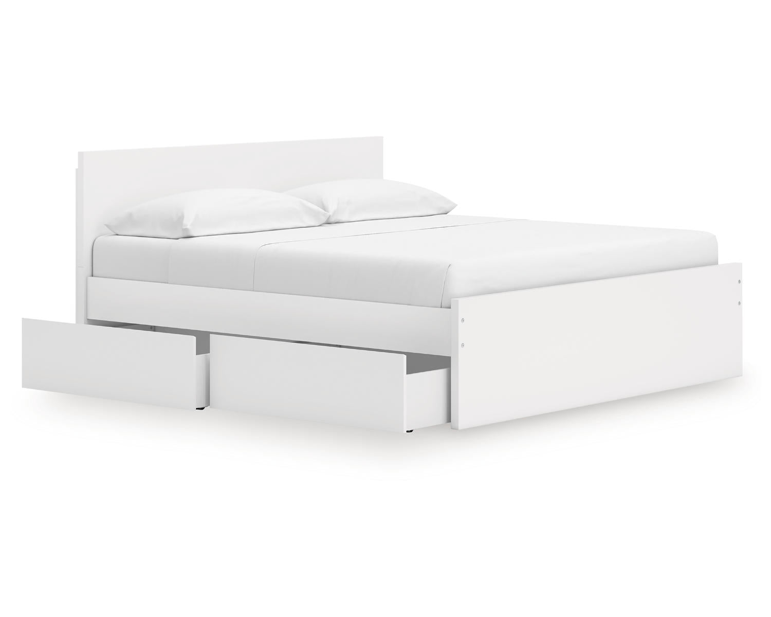 Onita King Panel Platform Bed with Storage