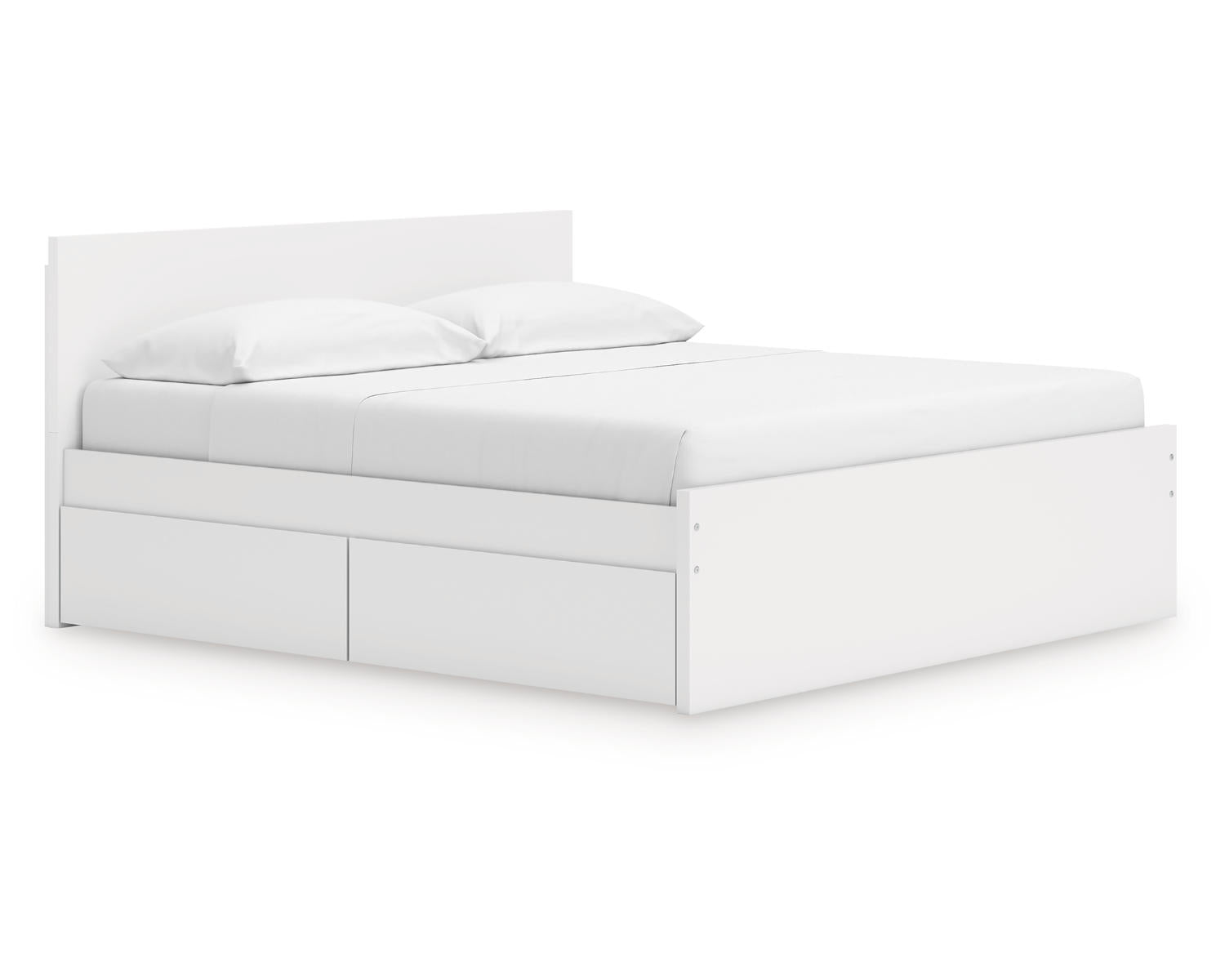 Onita King Panel Platform Bed with Storage