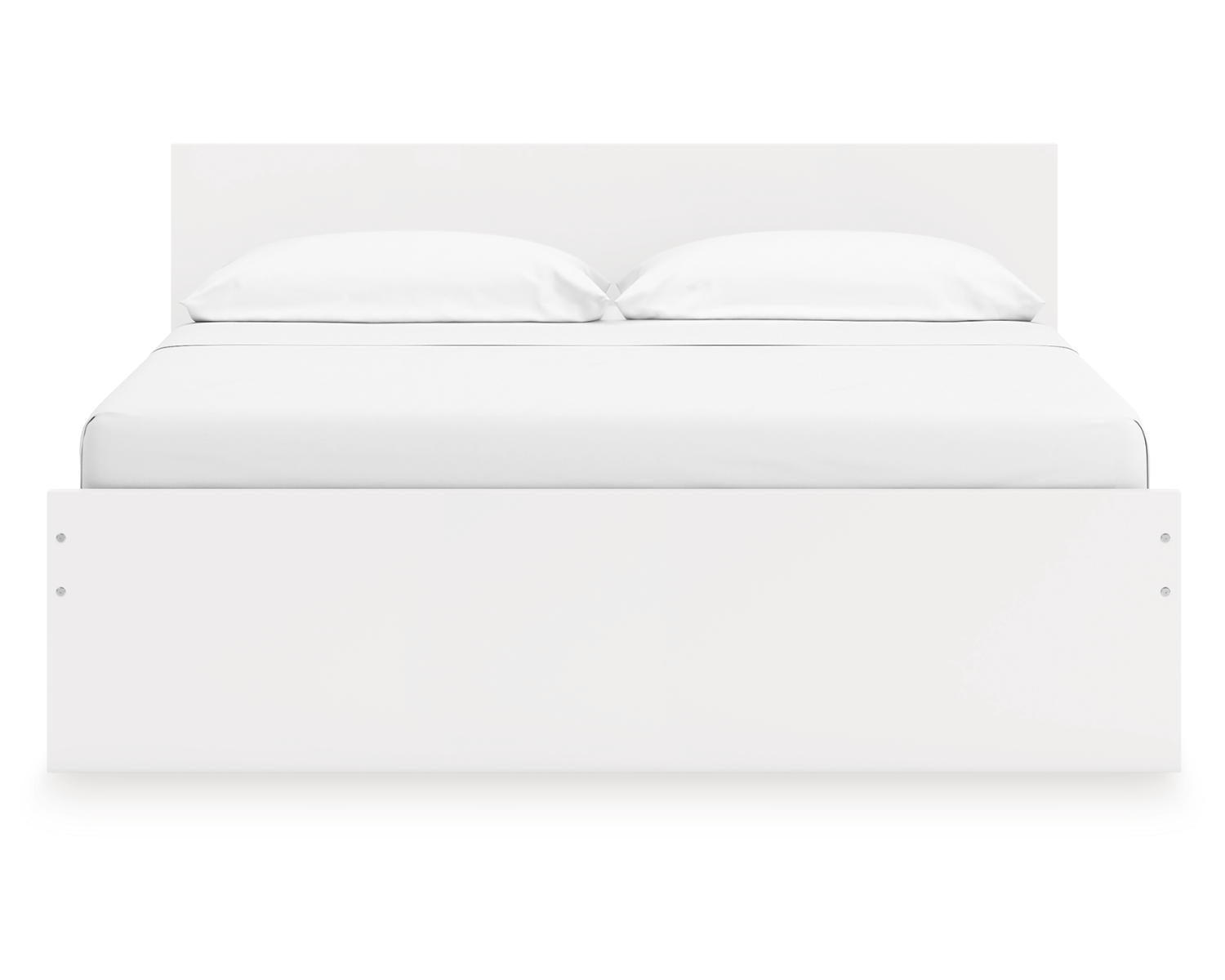 Onita King Panel Platform Bed with 2 Side Storage