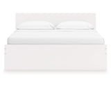 Onita King Panel Platform Bed with 2 Side Storage