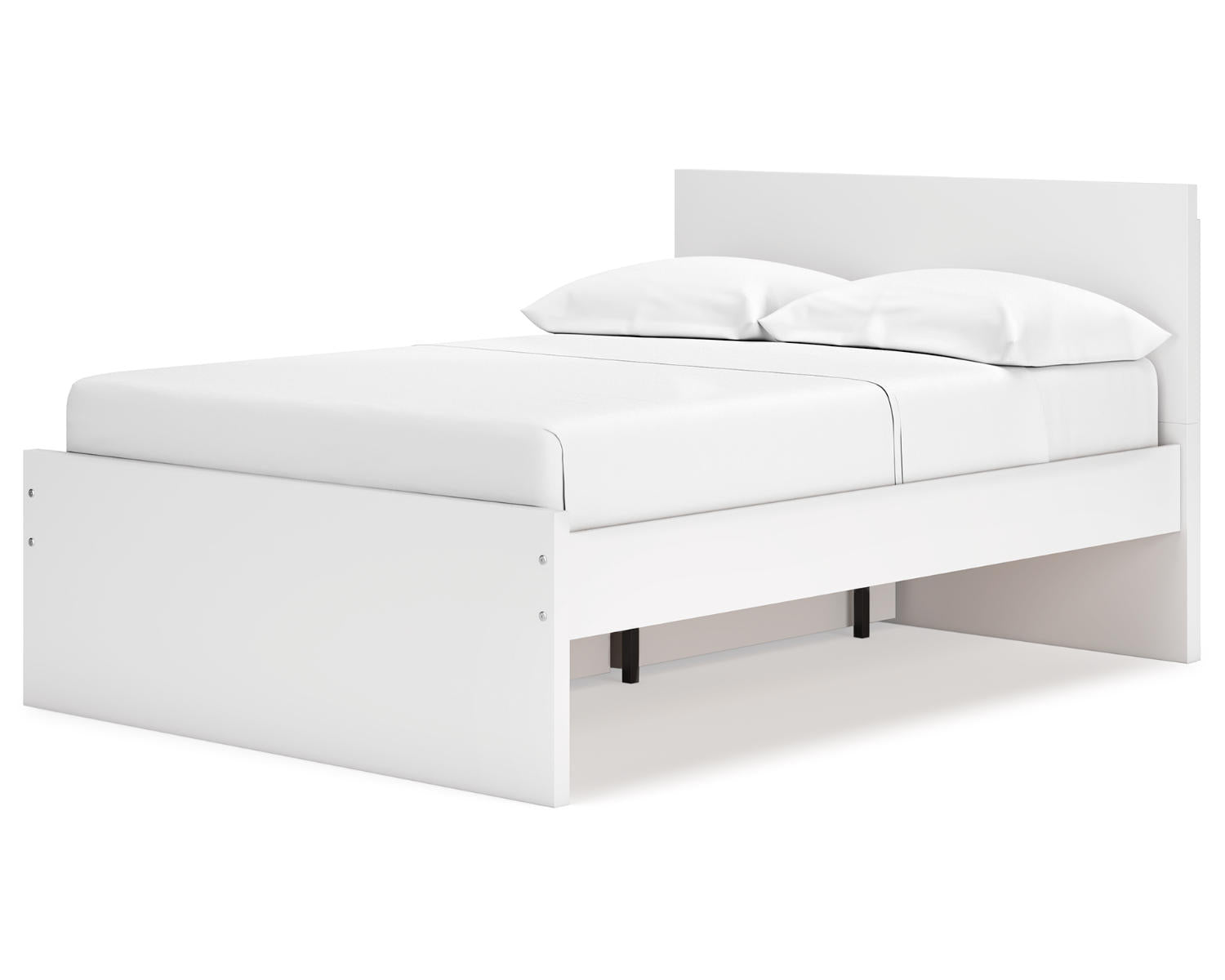 Onita Full Panel Platform Bed with 1 Side Storage