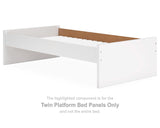Onita Twin Platform Bed Panels