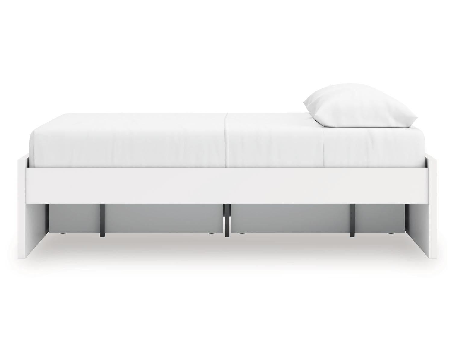Onita Queen Platform Bed with 1 Side Storage