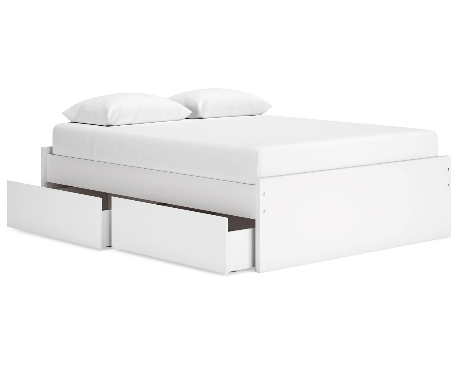 Onita Queen Platform Bed with 2 Side Storage