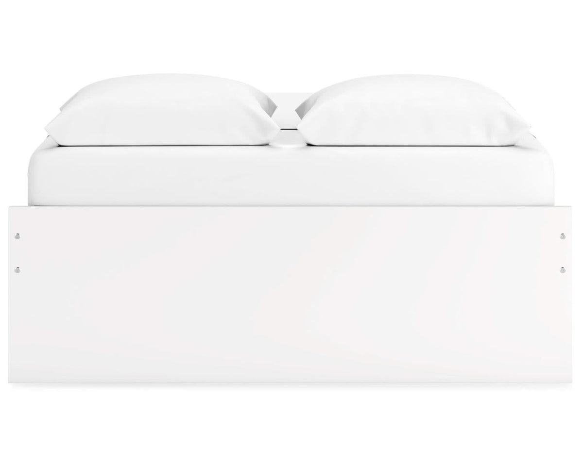 Cama Queen Onita con plataforma y dos laterales de almacenamiento