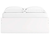 Cama Queen Onita con plataforma y dos laterales de almacenamiento