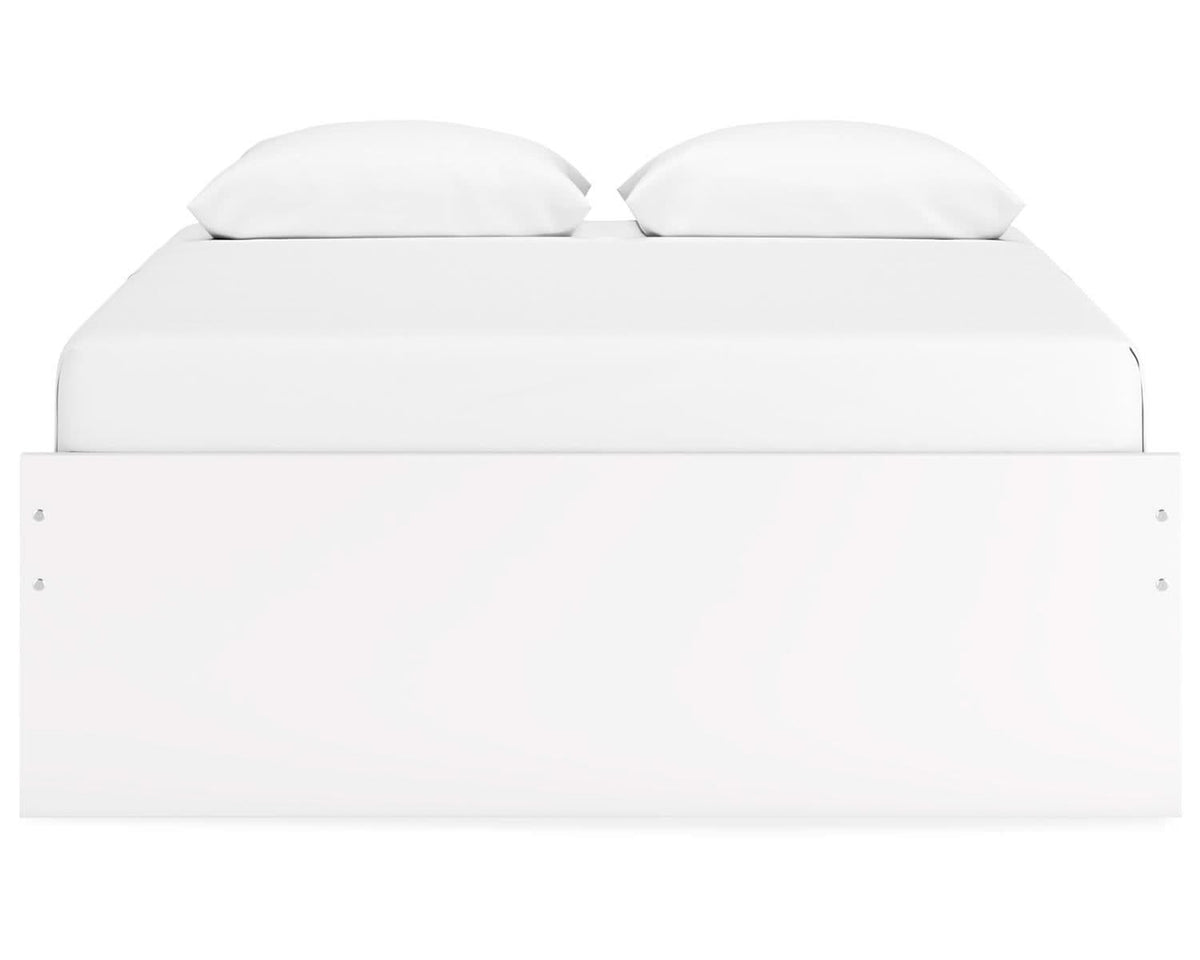 Cama Queen Onita con plataforma y dos laterales de almacenamiento