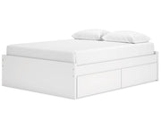 Onita Queen Platform Bed with 2 Side Storage