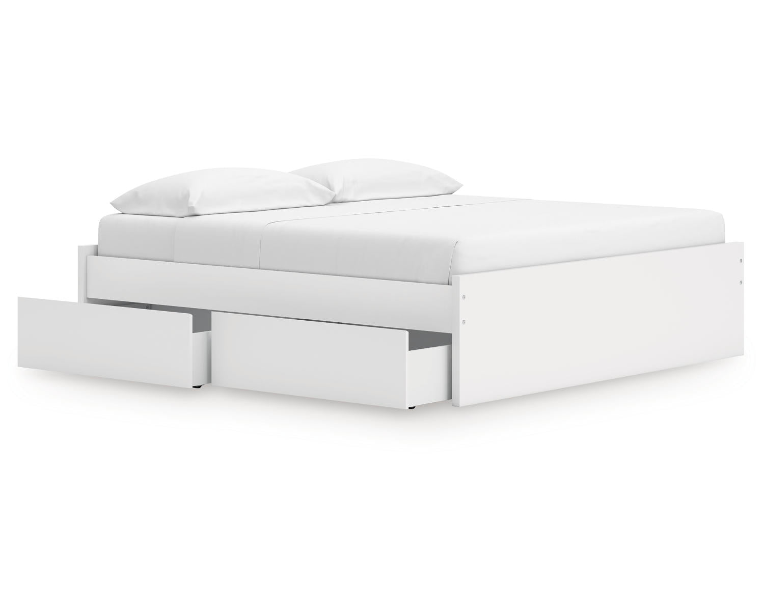 Onita King Platform Bed with 1 Side Storage