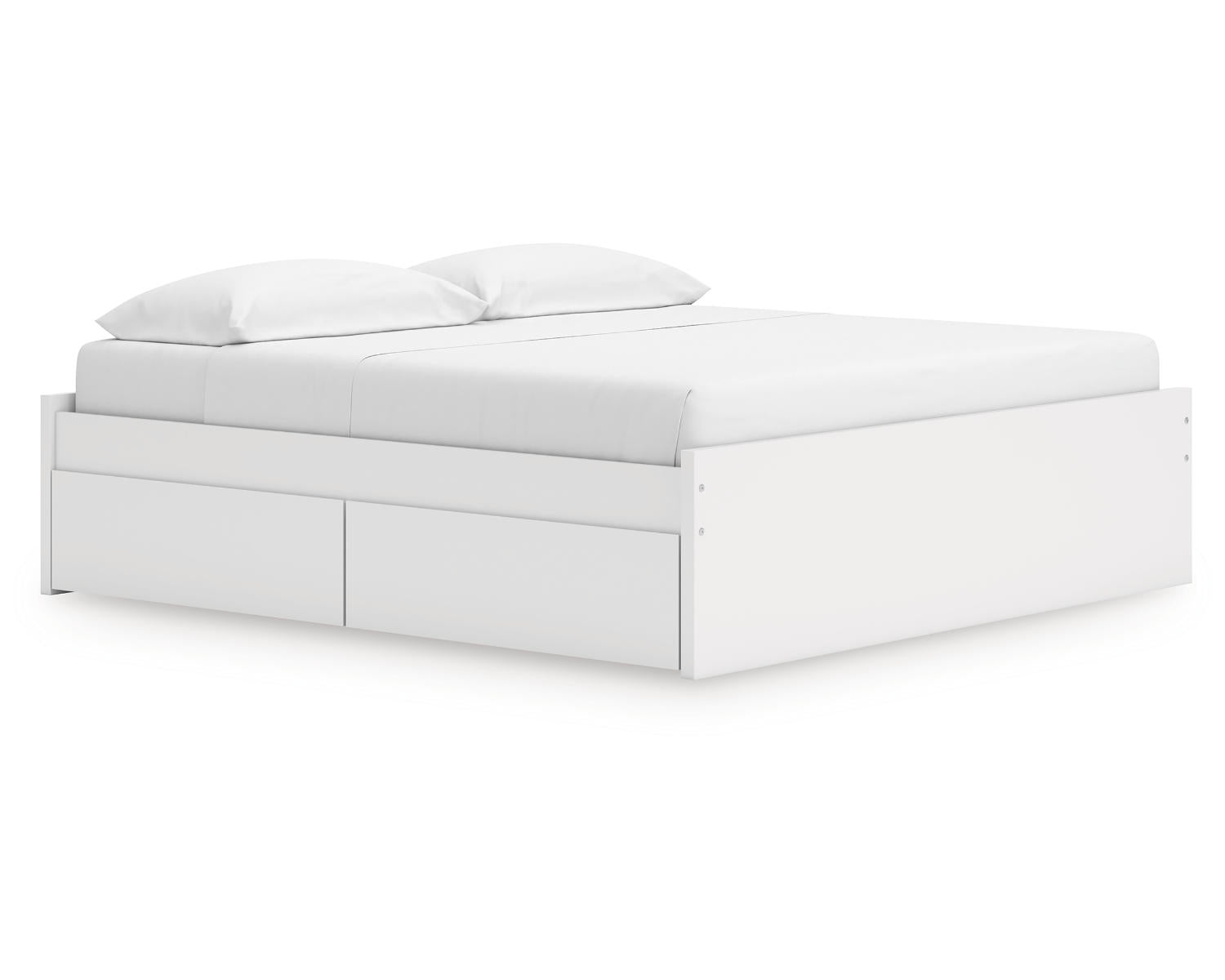 Onita King Platform Bed with 1 Side Storage