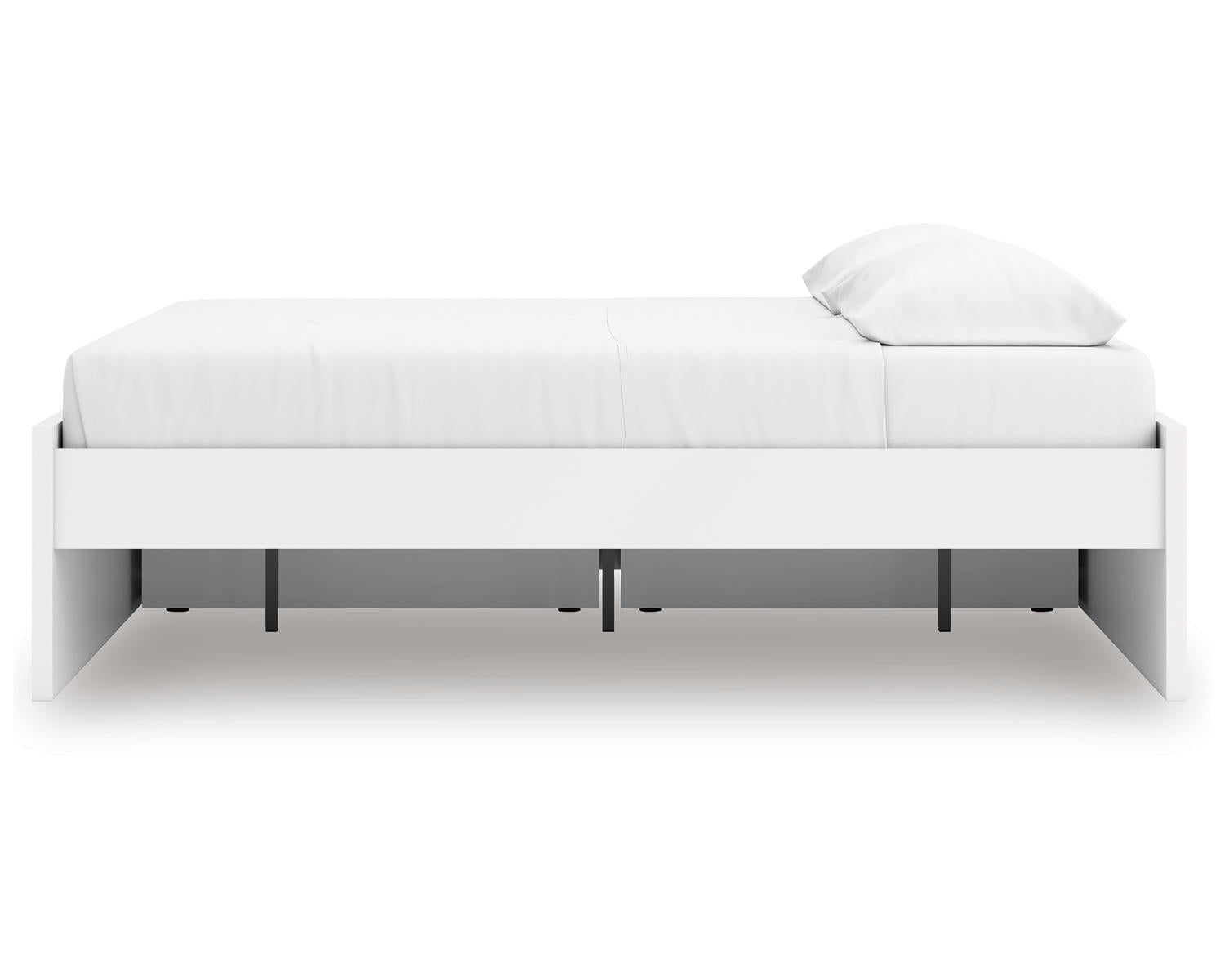 Onita King Platform Bed with 1 Side Storage