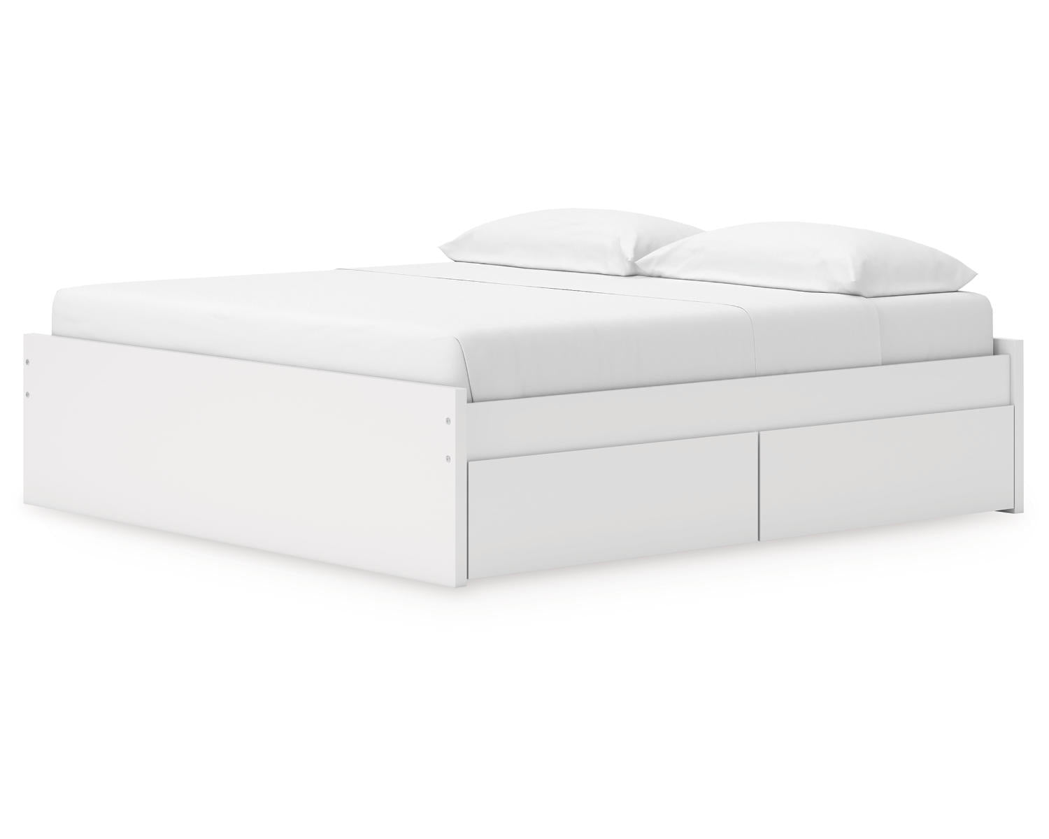Onita King Platform Bed with 2 Side Storage