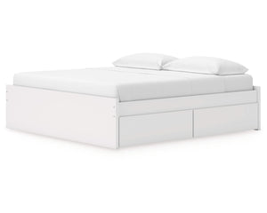 Onita King Platform Bed with 2 Side Storage